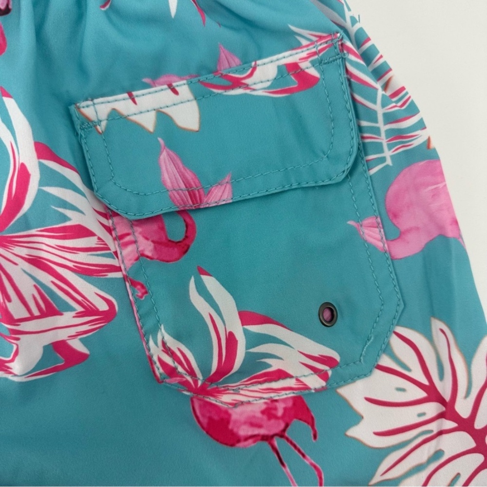Vintage Summer Boy’s Swim Trunks Flamingos Size 4 New with Tag - Picture 5 of 9